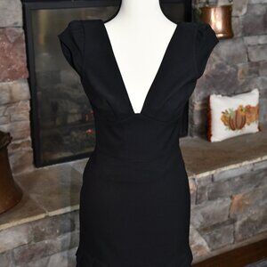 bebe Classic Black Cocktail Dress